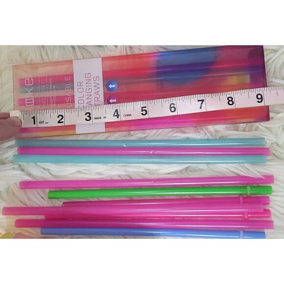 Color Changing Straws & To Go Cups Reuseable 16 oz - Picture 9 of 9